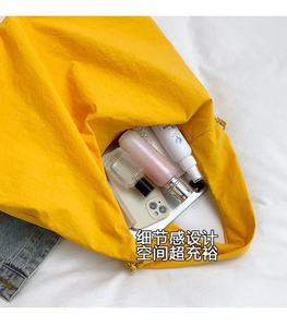 Công Suất Lớn <span class=keywords><strong>Hobo</strong></span> Tote Vai Túi Với Xử Lý Có Thể Gập Lại Dây Kéo Đóng Cửa Phong Cách Lười Biếng Polyester Lót Cho Công Nhân - Product Image 3