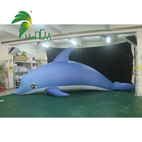 Promotion Dauphin gonflable bleu, ballon en forme d'animal, dauphin gonflable géant à vendre