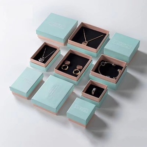 Wholesale Custom Logo Luxury Paper Jewellery Ring <b>Earrings</b> Jewelry <b>Gift</b> <b>Box</b> Packaging Custom Design <b>Box</b> With LOGO - Product Image 2