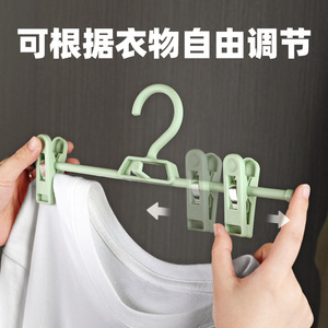 Pant <b>Clips</b> Heavy Duty Rectangle <b>Hook</b> Type Space Saving Clothing Organizer 5 Pack White Standard - Product Image 3