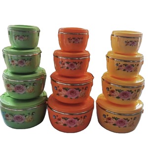 Juego <span class=keywords><strong>de</strong></span> 4 Cazuelas Térmicas Modernas <span class=keywords><strong>de</strong></span> 1L, 2L, 4L y 6L, Recipientes Aislados para Mantener Comidas Calientes Durante 6 Horas, Ideales para Fiestas - Product Image 5