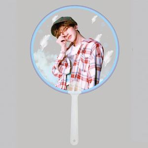 Éventail imprimé en gros, éventail en PVC transparent - Product Image 3