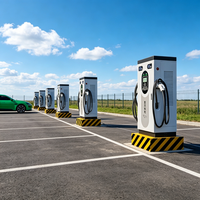 Système de charge d'énergie hybride intelligent Fox ESS EV Charger PLC Motor Gear avec intégration solaire pour véhicules électriques commerciaux, garantie 1 an