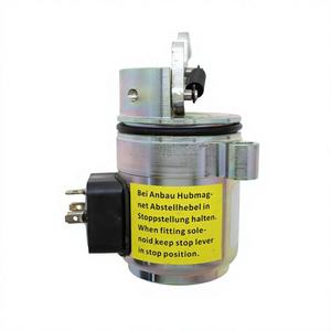 Vanne solénoïde d'arrêt de carburant pour engins de construction 0427-2733 - Product Image 4