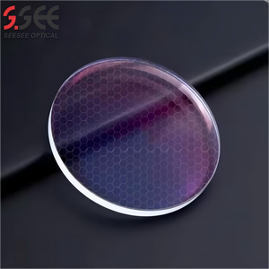 Alta Qualidade SEESEE Duas Peças Honeycomb Pinhole Single Vision Optical <span class=keywords><strong>Lens</strong></span> 1.56 1.61 1.67 UV420 Eye Protection 70 75mm de diâmetro - Product Image 1