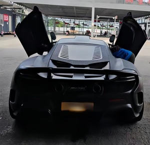 Para McLaren <span class=keywords><strong>MP4</strong></span> 12C 650S Bodykit Upgrade a LT675 Dry Carbon Fiber New Rear Auto Body con parachoques delantero Guardabarros Recortes de escape - Product Image 5