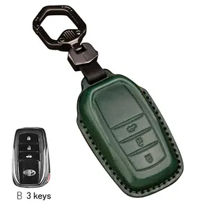 Car key case for toyota rav4 2011 2012 2013 2014 2015 2016 2017 2018 2019 2020 cover Accessories Car-Styling Holder Key chain