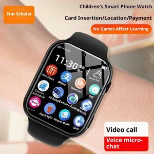 Génie des élèves du primaire montre de téléphone intelligent pour enfants 5G positionnement vidéo en réseau complet garçons filles cadeau étanche T18 - Product Image 3