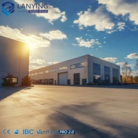 Edificio de Almacenamiento de Estructura de Acero Prefabricada para Almacenamiento Industrial, Logística, Distribución y Gestión de Mercancías a Granel