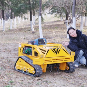 Tondeuse robot autotractée AWY 550S à moteur 4 temps à essence, télécommandée, avec broyeur à fléaux, 212 cm³, pelle à neige et déneigeuse en pente en option - Product Image 6
