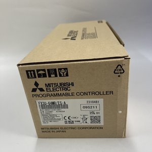 คอนโทรลเลอร์แบบตั้งโปรแกรมได้ของมิตซูบิชิ FX3U-64MR/ES-A ของแท้ใหม่ 100% - Product Image 1