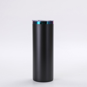 Customizable 20oz Insulated Tumbler with Electroplated Finish and Powder Coated Exterior for <b>Hot</b> and Cold <b>Drinks</b> 304 Stainless S - Product Image 5