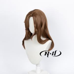 วิกผมคอสเพลย์นักจิตวิทยา ND สีน้ำตาลอ่อน ความหนาแน่น 130% รุ่น ID V คอสเพลย์ <span class=keywords><strong>Ada</strong></span> Mesmer สำหรับงานคอมมิคคอน คอสเพลย์ งานปาร์ตี้ธีม ทนความร้อน - Product Image 4