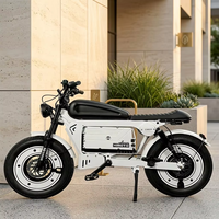 Nouvelle moto tout-terrain électrique SK-1 3000W 60V, pneus larges 20x5.0, batterie 45Ah, 120 km/h, IP65, contrôle par application NFC, charge utile 200 kg