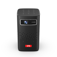 Smart Android 9,0 DLP LED HD 3D Daylight Home Movie Outdoor Camp Video Player Digital Cinema Data Proyector de teléfono celular