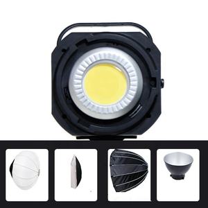 <span class=keywords><strong>Lampe</strong></span> vidéo COB de studio 100W réelle pour caméra, photographe, tournage de films, téléphone, diffusion en direct en ligne, beauté, maquillage, éclairage d'appoint - Product Image 5