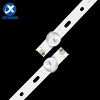 Strip Lampu LED TV Universal 32 inci 7LED 6V 2W Pengganti Batang LED untuk Perbaikan TV LCD LED