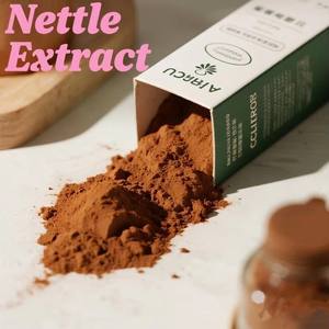 Poudre d'extrait pur de feuilles <span class=keywords><strong>et</strong></span> de racines d'<span class=keywords><strong>ortie</strong></span> avec <span class=keywords><strong>silice</strong></span> - Product Image 5