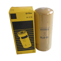 Filtre à huile Cat 1R-0716 pour les engins de chantier Caterpillar, pièces détachées pour moteur d'excavatrice