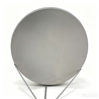 Antena Parabólica Banda KU de 60cm con Soporte de Pared para TV Satelital