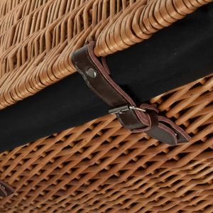 Panier de rangement en osier à double vapeur de 60cm Paniers en osier durables et esthétiques - Product Image 1