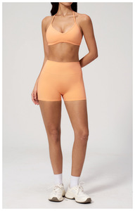 Striped Halter Top Capris Plus Size Yoga <strong>Shorts</strong> Basic tank Top <strong>Uk</strong> Bras for Women Sport Team Wear - Product Image 2