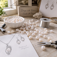 Perles en vrac de culture d'eau douce naturelles 9-11mm, presque rondes, blanches, pour la fabrication de bijoux DIY, accessoires et composants
