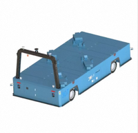 Chariot de transfert automatisé intelligent pour charges lourdes, certifié ISO Chine, avec navigation GPS, pour l'extérieur, robot de manutention de matériaux