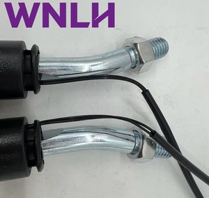 WNLH Bagger-Joystick-Griffmanschette YN03M01040P1 Schwarz 2 Drähte Einzelknopf für Kobelco SK200-8 SK210-8 SK250-8 SK350-8 Super8 - Product Image 4