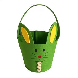 Multicolor Felt <b>Easter</b> Egg <b>Bag</b> Hot Selling <b>Easter</b> Caddy <b>Gift</b> Basket for Kids Party Decorations Factory Price - Product Image 1
