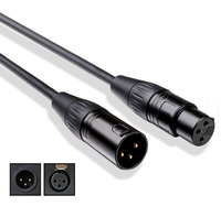 Nouveau câble DMX en gros, câble de signal XLR mâle, fil de connexion pour instrument de musique