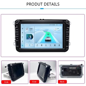 Autoradio Android 8" con DSP, CarPlay, GPS, TPMS per VW Golf, Passat, Polo, Bora, Seat Toledo, Leon, Skoda <span class=keywords><strong>Fabia</strong></span>, Octavia, <span class=keywords><strong>Superb</strong></span>, Yeti - Product Image 2