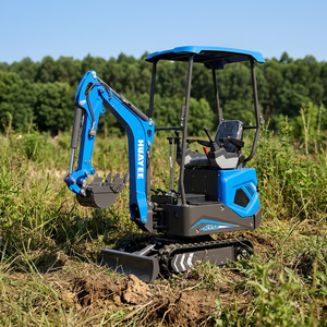 Mini Excavadora con Envío Gratuito, Motor Kubota con Certificación CE EURO 5 y EPA, Mini Excavadora de 1.2 Toneladas, Excavadora Compacta Pequeña para Uso Doméstico - Product Image 1