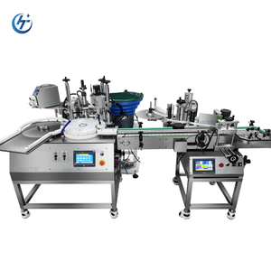 เครื่องบรรจุของเหลวอัตโนมัติ 10 มล. 20 มล. 30 มล. 60 มล. 100 มล. พร้อมหัวฉีดพ่น ปั๊มเพอริสตัลติก หัวหยด บรรจุ ปิดฝา ติดฉลาก สายการผลิต - Product Image 5