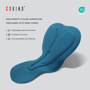 <span class=keywords><strong>Pantaloni</strong></span> da Ciclismo Unisex Stile Italiano Traspiranti ad Asciugatura Rapida in Spandex/Nylon con Stampa a Sublimazione Tecnologia Coolmax 3D - Product Image 2