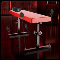 Nouvelle Chaise de Punishment BDSM pour Fessées, Accessoire de Contrainte SM pour Esclaves, Aide à la Posture, Menottes, Mobilier Sexuel