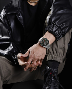 Naviforce 9227 nf9227 kinh doanh thạch anh Đồng hồ đeo tay đồng hồ thép không gỉ Đồng hồ chống thấm nước người đàn ông Chronograph Relogio Masculino - Product Image 3