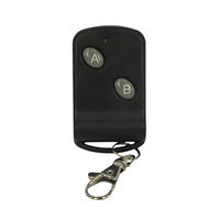 Télécommande universelle sans fil RF à 2 boutons 315M 433M avec code EV1527 pour ouvre-porte de garage électronique à LED et code d'apprentissage