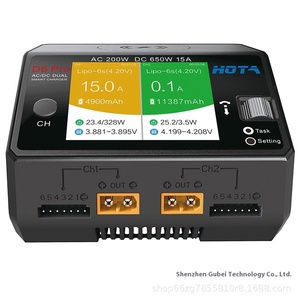 Hota D6 Pro mô hình thông minh UAV qua máy với 200W AC & 650W DC 15A sạc Lipo pin phụ kiện cho máy bay không người lái - Product Image 3