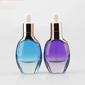 The most popular 2020 cosmetic 30ml serum glass dropper bottles and packaging - Product Image 1
