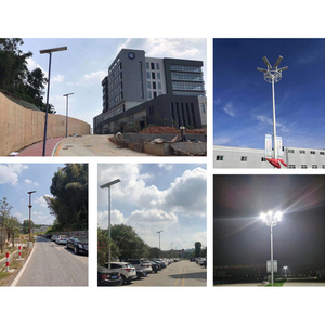 Farola Solar Todo en Uno de Alta Eficiencia con Sensor de Movimiento y Clasificación IP67 para Iluminación de Seguridad en Exteriores - Product Image 5