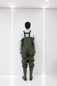 Cuissardes de <span class=keywords><strong>pêche</strong></span> en nylon imperméable et résistant pour hommes, marque OEM - Product Image 4