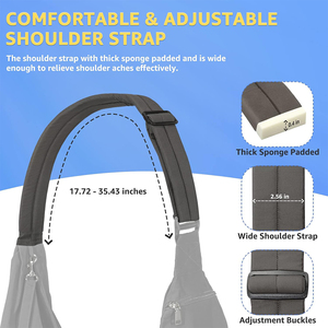 Pet Dog Carrier Sling Bag Soft Padded Shoulder <b>Backpack</b> for Outdoor Travel Hiking Adjustable Strap <b>Cat</b> Carriers Sling <b>Backpack</b> - Product Image 3