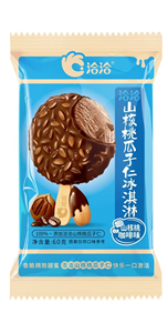 QiaQia Semillas de melón con cáscara Chocolate <span class=keywords><strong>Helado</strong></span> crujiente Caramelo Sal marina y nuez Sabores de café en bolsa - Product Image 2