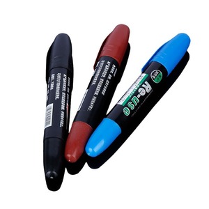 Rotulador Brigadier Cy-200-A Permanente a Base de Aceite, Tinta Gruesa Roja, Negra y Azul para Escribir y Etiquetar - Product Image 4