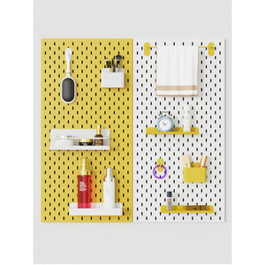 Cabezal Principal para Aspiradora con Rodillo de Cepillo Rojo y Azul, Ganchos de Almacenamiento Montados en la Pared, Accesorios para Panel Perforado - Product Image 2