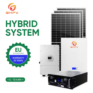 ระบบจัดเก็บพลังงานแสงอาทิตย์แบบไฮบริด GHPV ออฟกริด 5KW 10KW 20KW 30KW 10KVA ระบบพลังงานแสงอาทิตย์ออลอินวัน ชุดเต็มสำหรับบ้าน - Product Image 1