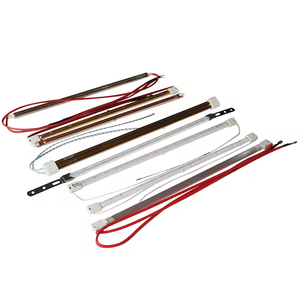 IR xe khô phát thải phòng tắm hơi thạch anh bán buôn IR nóng Emitter yếu tố Chai thổi IR Twin Ống <span class=keywords><strong>Halogen</strong></span> nóng đèn 380V 1000W xe máy sấy các bộ phận - Product Image 1