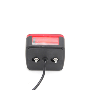 Boeray 12V <b>LED</b> ABS Trailer Tail <b>Light</b> Emergency Blinker for Truck & Car Universal Fit Yellow <b>Red</b> - Product Image 2