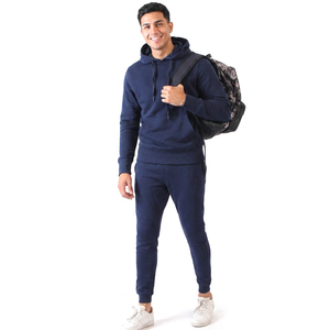 Conjunto Deportivo de 2 Piezas para Hombre, Personalizable con Logotipo, 100% Algodón, Casual, Estampado, con Cordón Ajustable, Lavado Ácido, de Alta Calidad, Resistente y Transpirable - Product Image 1